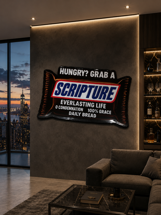 Scripture Bar Wall Art