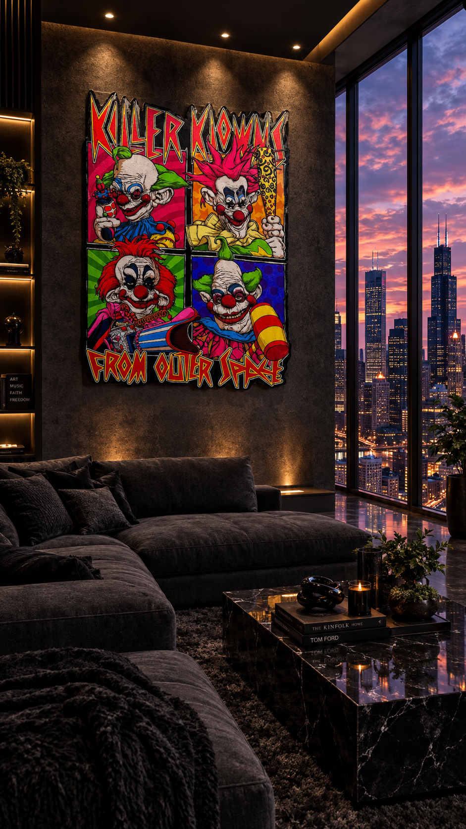 Killer Klowns "Wall Art"