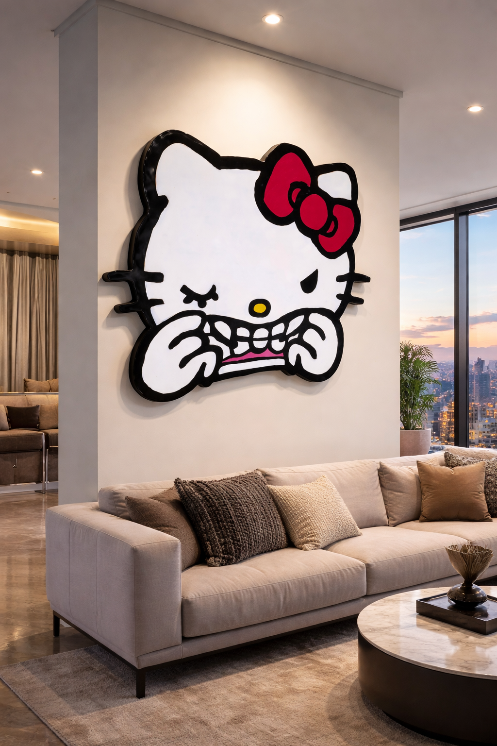 Hello Kitty "Grillz" Wall Art